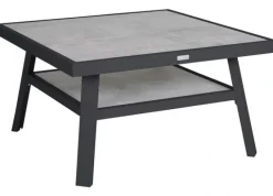 Samvaro XL Soffbord 90x90 cm Grå