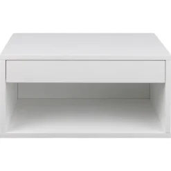 Sandnes Sängbord 24x50x35 cm Vit