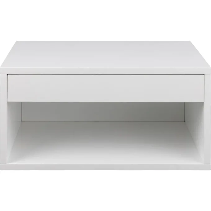 Sandnes Sängbord 24x50x35 cm Vit