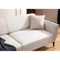 Santiago (220 x 67 x 95 cm) 3-sitssoffa Offwhite