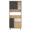 Sapporo Wide Hylla Ek antracit