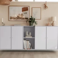 Savannah Quadrant-skänk Vit