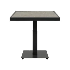 Scale Soffbord Svart/Grå Keramik 85x85 cm