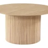 Scarlett Soffbord Ø90cm Vitpigmenterad Ek