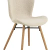 Sedan Matstol Monza tyg Cream