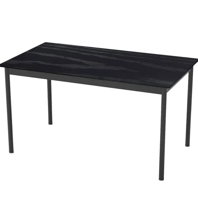 Segmento 85x140 cm Matbord Svart