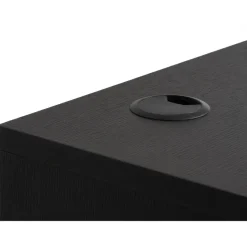 Segmento 60x120 cm Skrivbord Svart