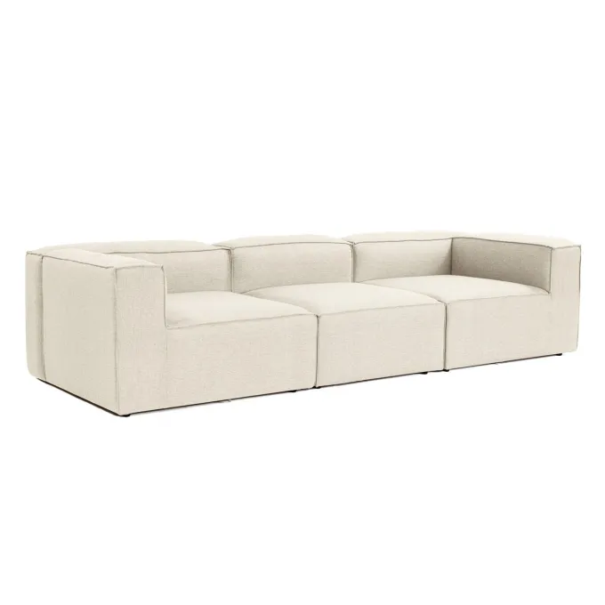 Sevilla 3 (297 x 66 x 105 cm) 3-sitssoffa Ecru