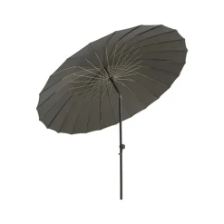Shanghai Parasoll 2,7 m Aluminium/Grå