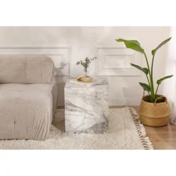 Sidobord serie 1 (45 x 50 x 45 cm) Sidobord Freesia Marble
