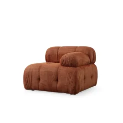 Siena 3 (290 x 95 x 75 cm) 3-sitssoffa Orange