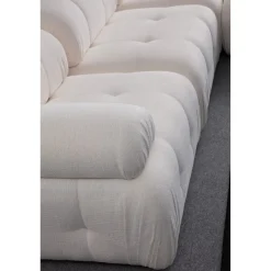 Siena 3 (290 x 95 x 75 cm) 3-sitssoffa Vit