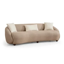 Siena (230 x 75 x 94 cm) Cappuccino 3-sitssoffa