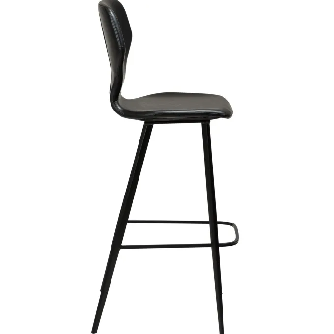 S.I.T Barstol Vintage Black Art.Leather 80 cm