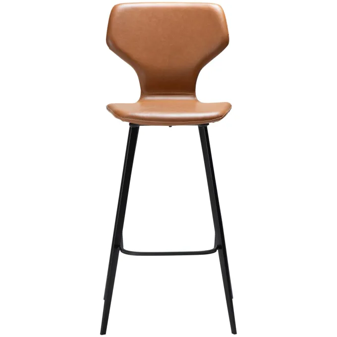 S.I.T Barstol Vintage Light Brown Art.Leather 80 cm