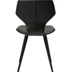 S.I.T Stol Vintage Black Art.Leather, Black