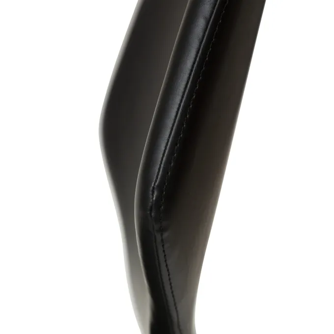 S.I.T Stol Vintage Black Art.Leather, Black