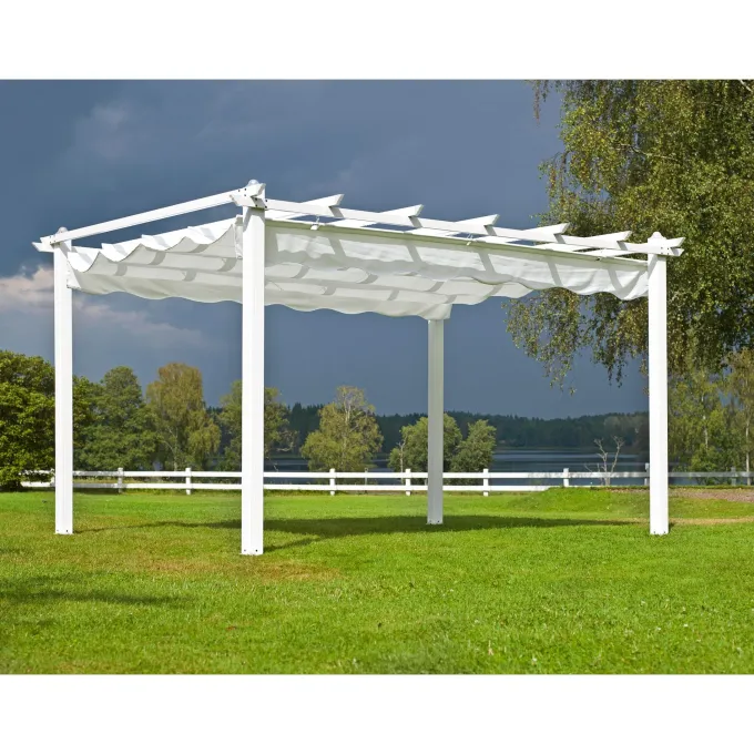 Skanör Pergola 300x400 cm Vit