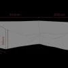 Soffskydd R260/L205 cm Andas