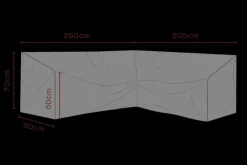 Soffskydd R260/L205 cm Andas