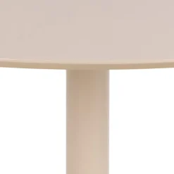 Soleil Matbord Rund 110 cm Beige
