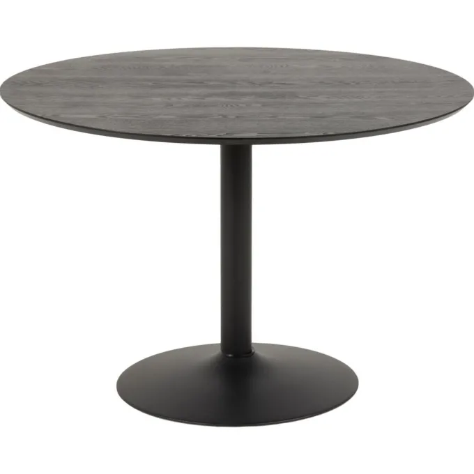 Soleil Matbord Rund 110 cm Svart