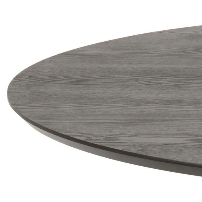 Soleil Matbord Rund 110 cm Svart