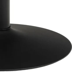 Soleil Matbord Rund 110 cm Svart