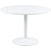 Soleil Matbord Rund 110 cm Vit