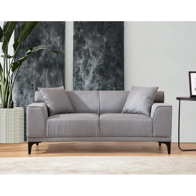 Split 2 (165 x 87 x 86 cm) 2-sitssoffa Ljusgrå