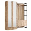 Split Plus 18 (90 x 180 x 34 cm) Atlantisk furu Hallställ