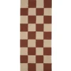 Square Gångmatta Terracotta/Natur