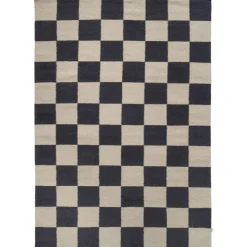 Square Matta Svart/Natur