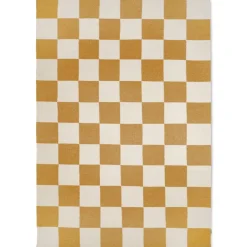 Square Matta Vit/Gul