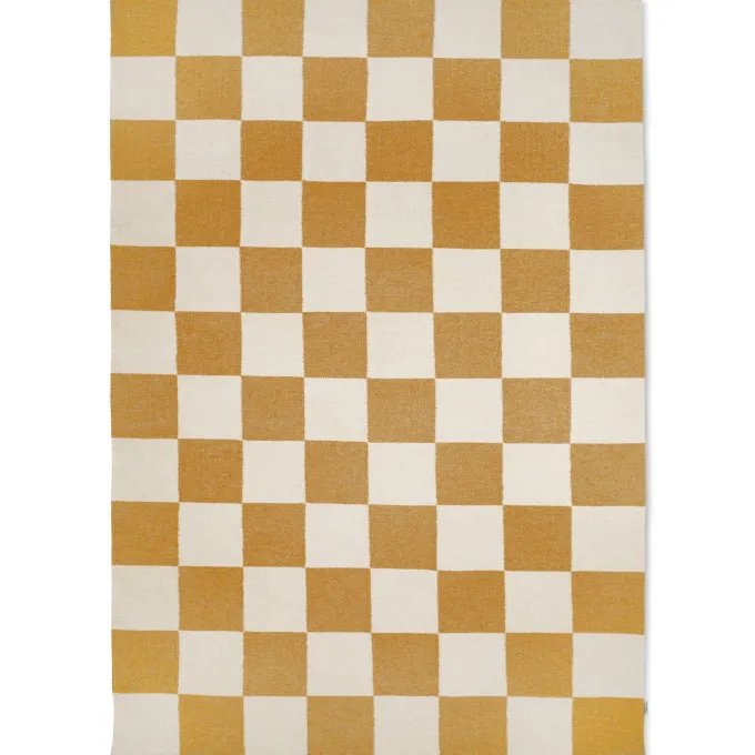 Square Matta Vit/Gul