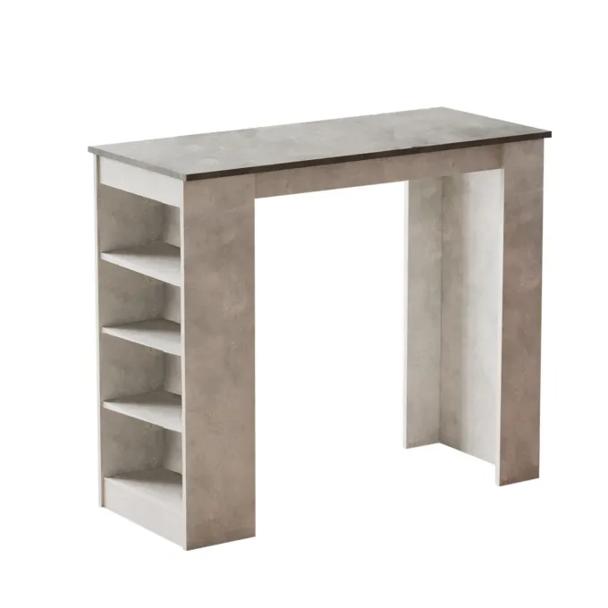 Stavro Bar (120 x 101,8 x 51,6 cm) Bardisk Grå