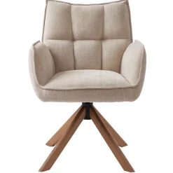 Strada Stol Beige, Massiv ek