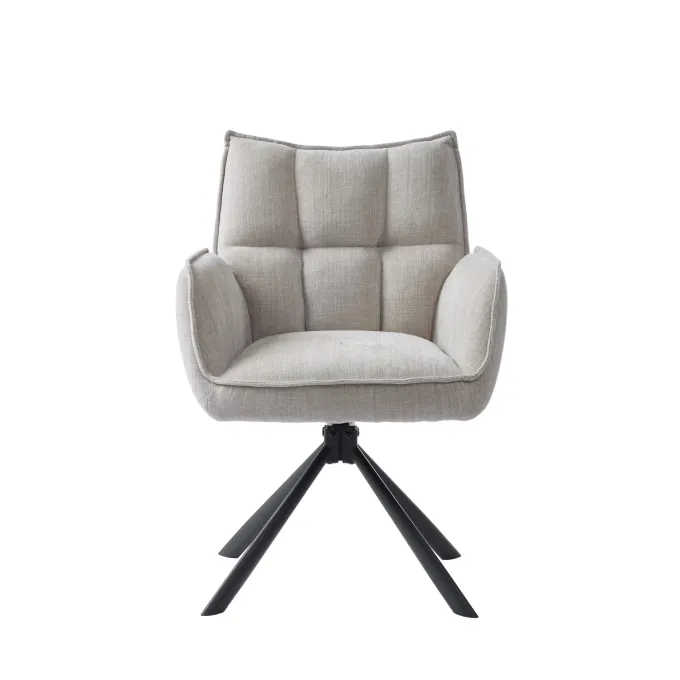 Strada Stol Beige, Metall