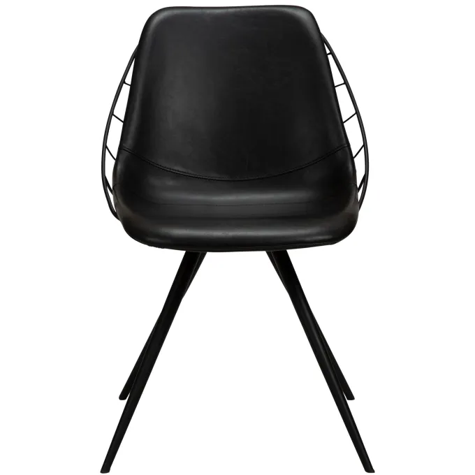 Sway Stol Vintage Black Art.Leather