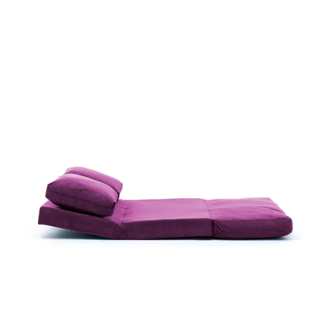 Taida (130 x 125 x 30 cm) 2-sits bäddsoffa Lila
