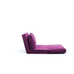 Taida (130 x 125 x 30 cm) 2-sits bäddsoffa Lila