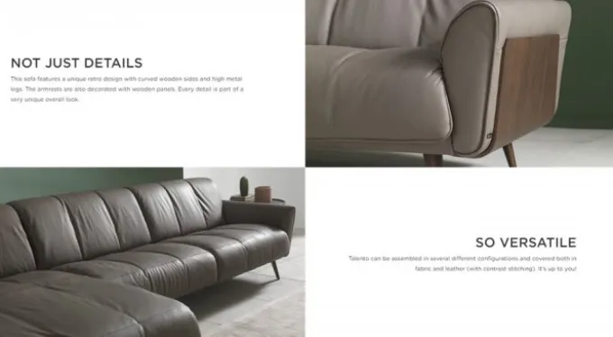Talento B993 3-Sits Soffa