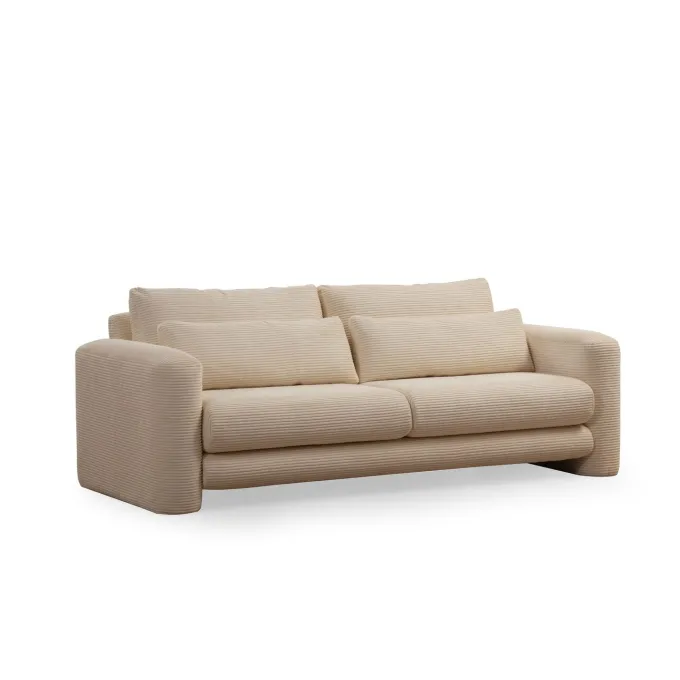 Tallinn (215 x 97 x 73 cm) 3-sitssoffa Beige