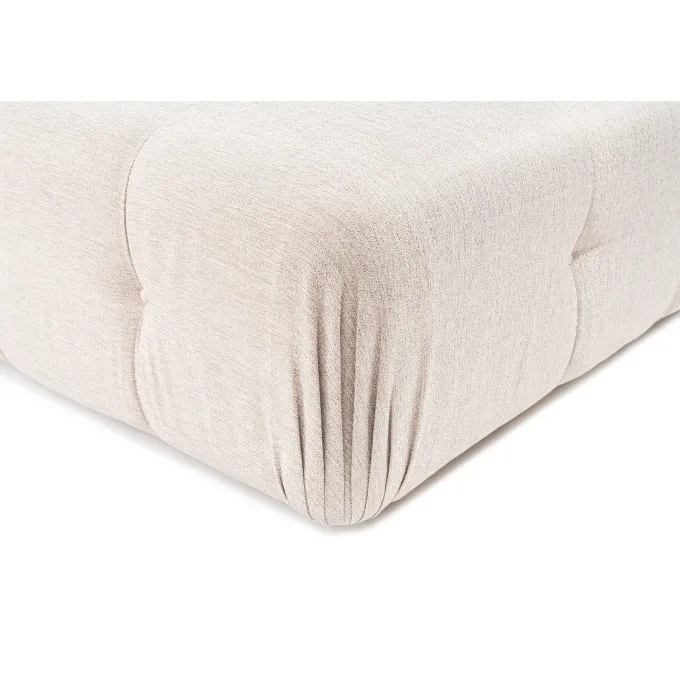 Tallinn 3-sits med puff (300-200 x 100 x 80 cm) Hörnsoffa Ljusbrun