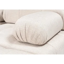 Tallinn 3-sits med puff (300-200 x 100 x 80 cm) Hörnsoffa Ljusbrun