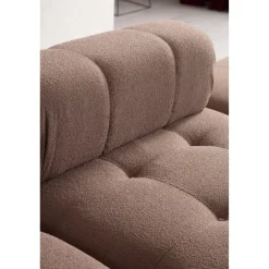 Tallinn 3-sits med puff (300-200 x 100 x 80 cm) Hörnsoffa Cappuccino