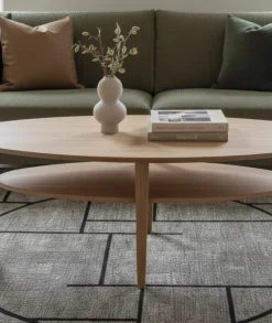 Tango Soffbord Ellips 130cm Vitoljad Ek