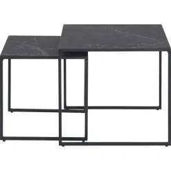 Tarbes Satsbord 45x50x50 cm Svart