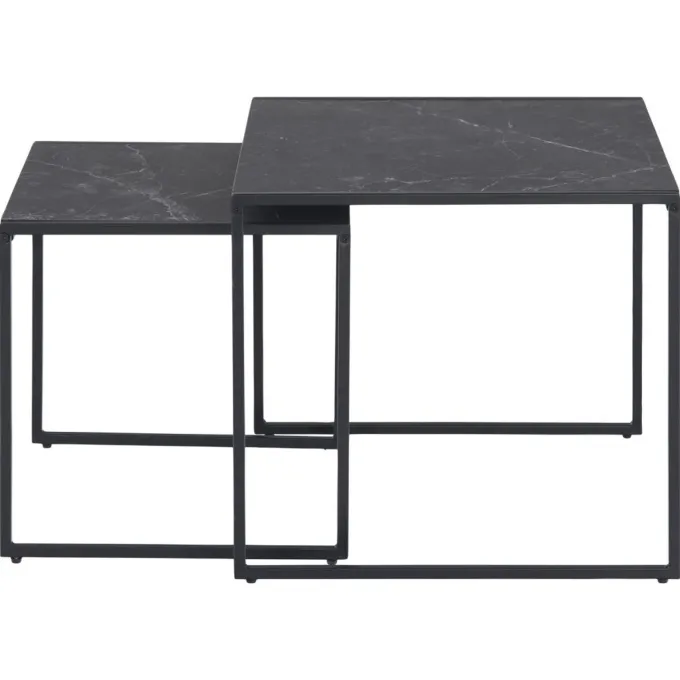 Tarbes Satsbord 45x50x50 cm Svart