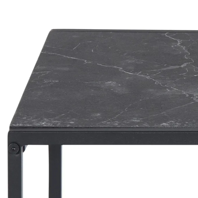 Tarbes Satsbord 45x50x50 cm Svart